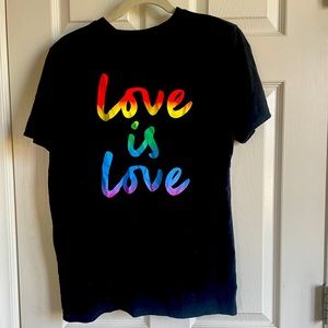 Pride Love is Love t shirt